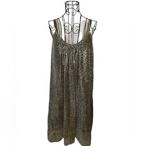 Love Marks Women's Classy Chic Formal Party Maxi Dress Gold Black Size M…